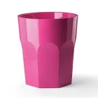 Hohe dekorative Vase in Glasform aus Polyethylen, hergestellt in Italien – Pucca Viadurini