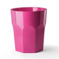 Hohe dekorative Vase mit Glasform aus Polyethylen Made in Italy - Pucca