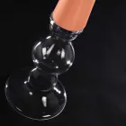 Hohe dekorative Buntglasvase Made in Italy - Singapur Viadurini