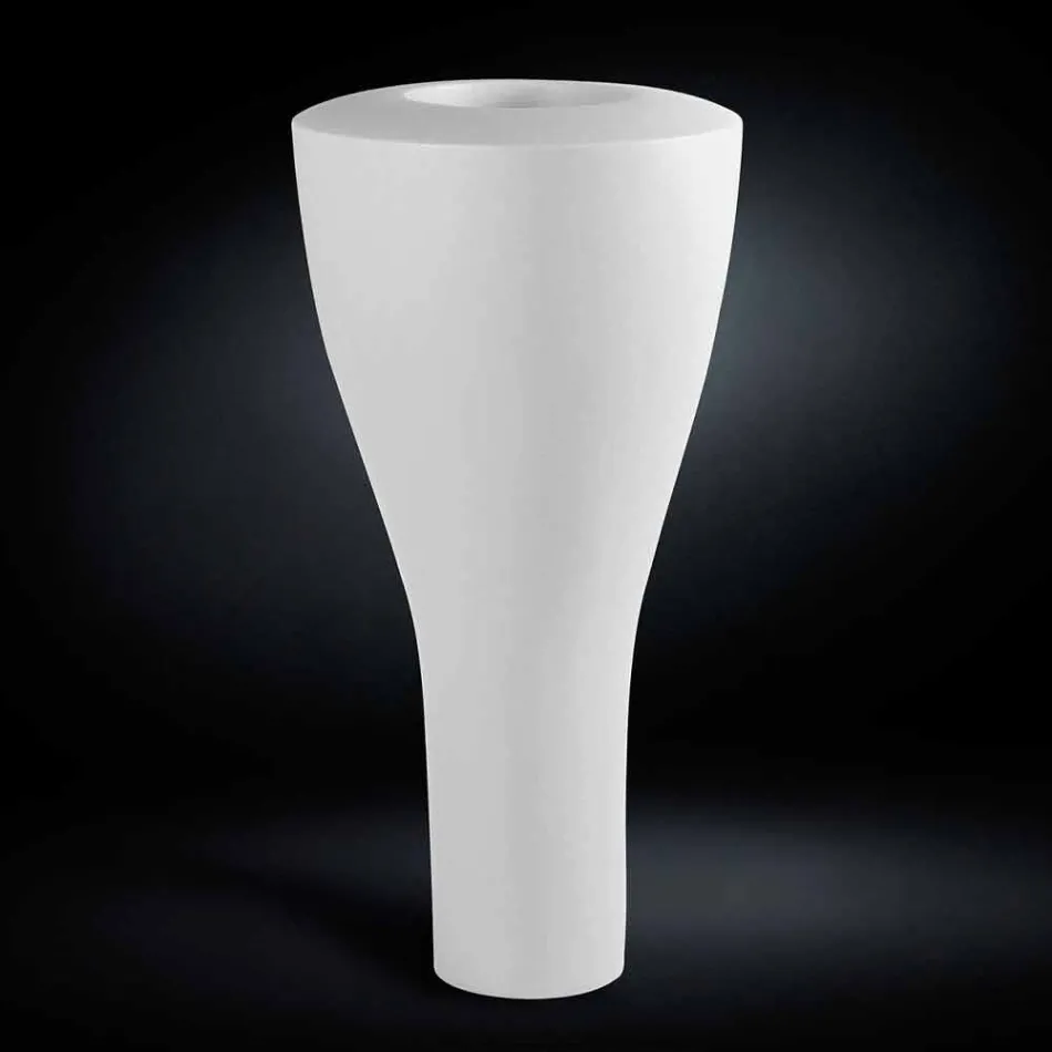 Hochmoderne Polyethylenvase Made in Italy Hohe Qualität - Timodeo Viadurini