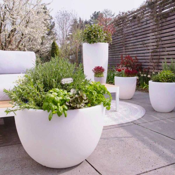 Vase mit led- oder solarbeleuchtung modernes design in verschiedenen größen - svasostar