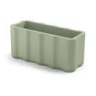 Außenvase aus farbigem Polyethylen Made in Italy - Messy Viadurini