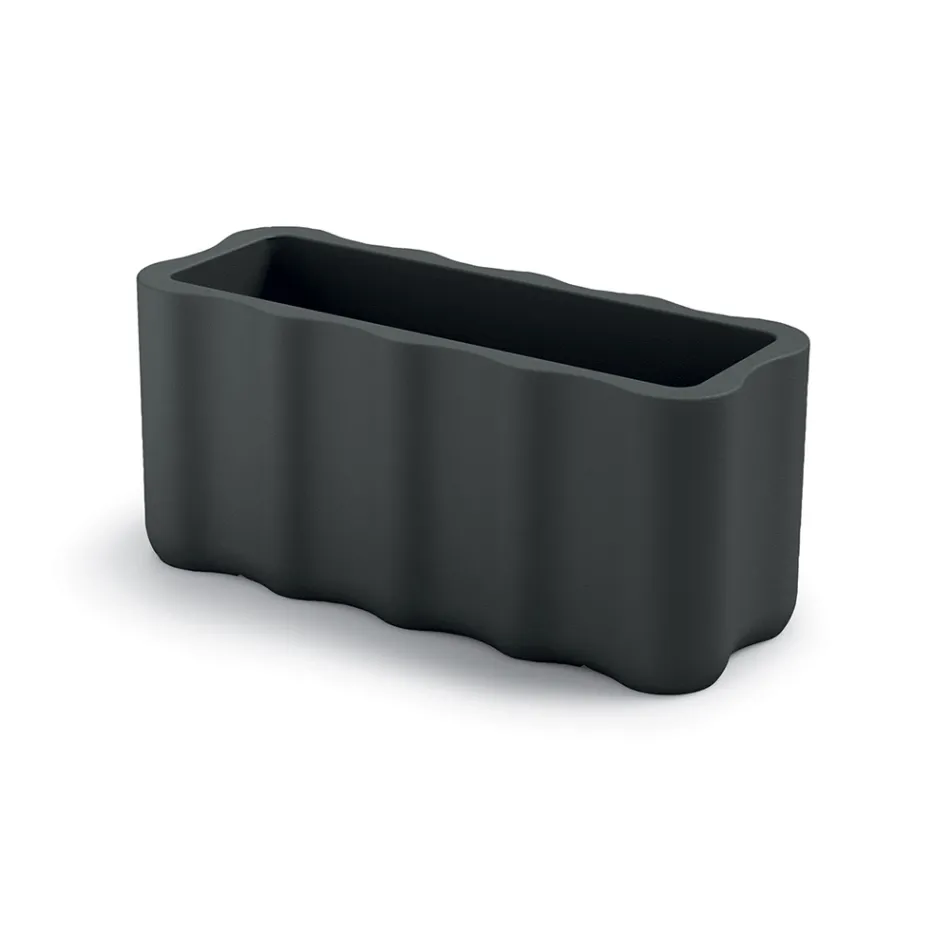 Outdoor-Vase aus farbigem Polyethylen Made in Italy - Messy Viadurini