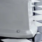 Bodenvase Klassisches Design Zurück zur Wand in Made in Italy Keramik - Marwa Viadurini