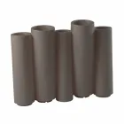 Dekorativer farbiger Vase Slide Bamboo moderner Entwurf hergestellt in Italien Viadurini