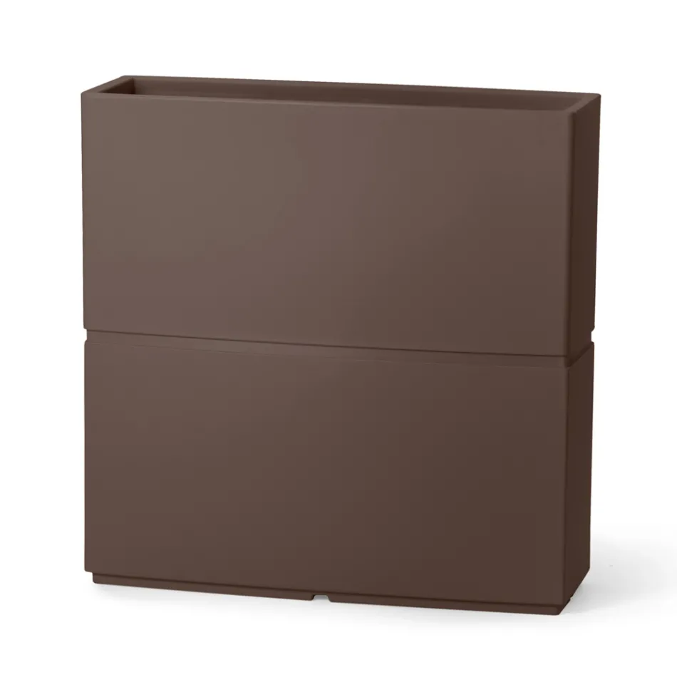 Dekorative Vase aus Polyethylen für den Innenbereich, 2 Größen, Made in Italy - Lambo Viadurini