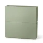 Dekorative Innenvase aus Polyethylen 2 Größen Made in Italy - Lambo Viadurini