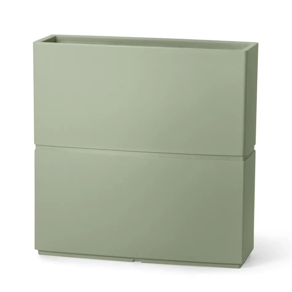 Dekorative Innenvase aus Polyethylen 2 Größen Made in Italy - Lambo Viadurini