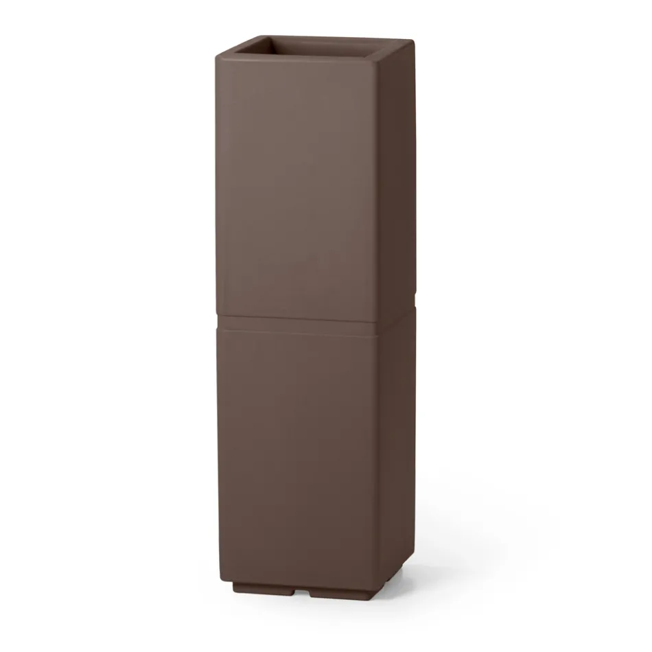 Dekorative Innenvase aus Polyethylen 2 Größen Made in Italy - Lambo Viadurini