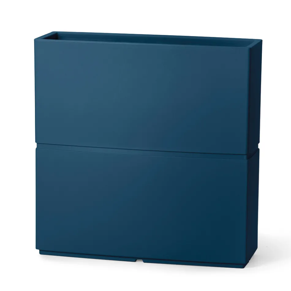 Dekorative Vase für den Innenbereich aus Polyethylen 2 Größen Made in Italy - Lambo Viadurini