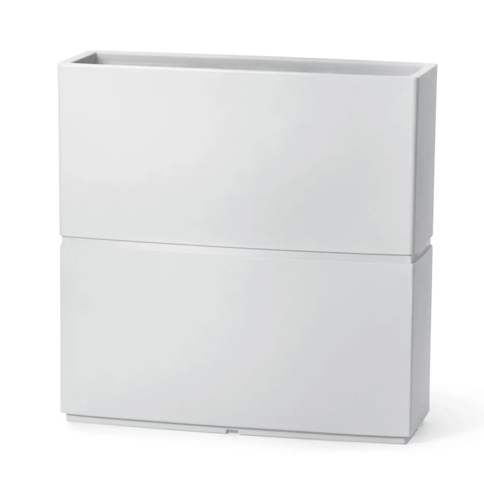 Dekorative Vase für den Innenbereich aus Polyethylen 2 Größen Made in Italy - Lambo Viadurini