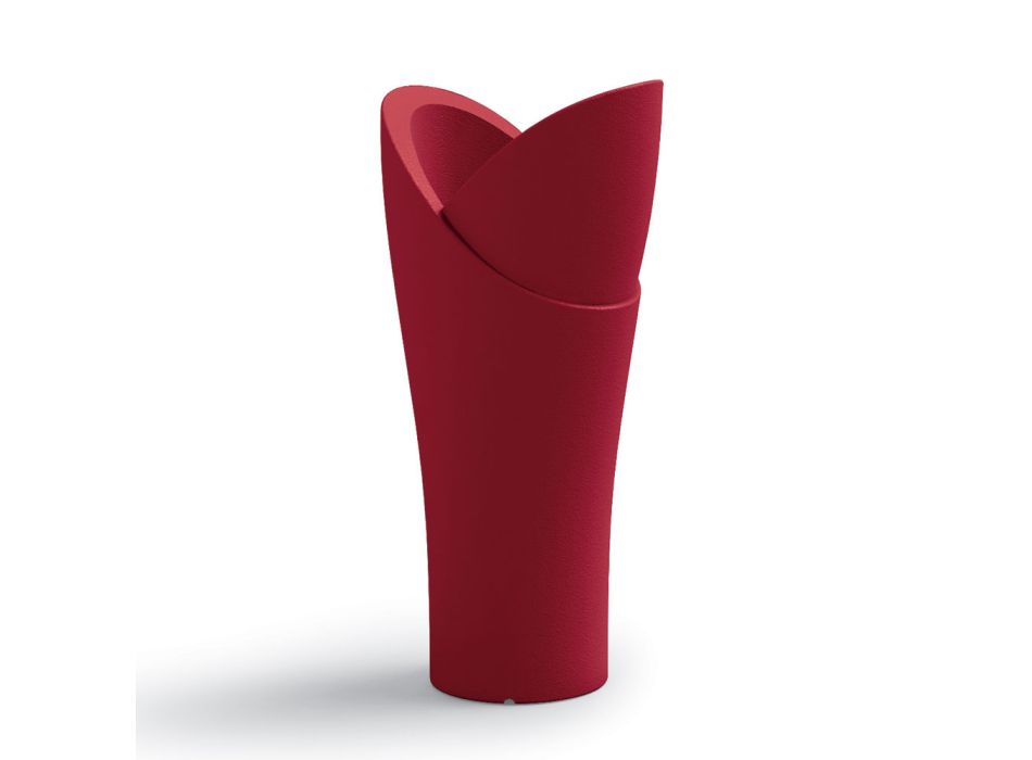 Dekorative Vase für den Innenbereich aus farbigem Polyethylen Made in Italy - Cervia