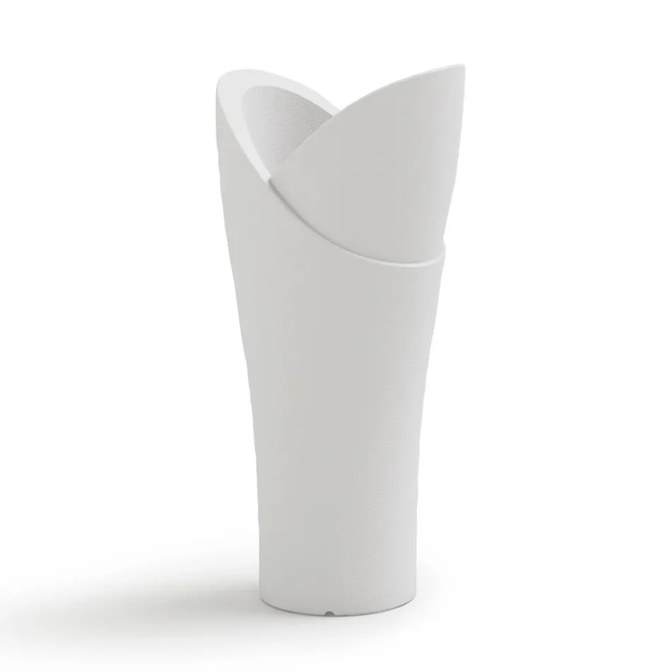 Dekorative Vase für den Innenbereich aus farbigem Polyethylen Made in Italy - Cervia Viadurini