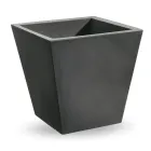 Dekorative Vase für den Innenbereich aus farbigem Polyethylen Made in Italy - Mengo Viadurini