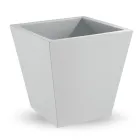 Dekorative Vase für den Innenbereich aus farbigem Polyethylen Made in Italy - Mengo Viadurini