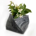 Dekorative Design Vase aus Bardiglio oder Carrara Marmor Made in Italy - Prisma Viadurini