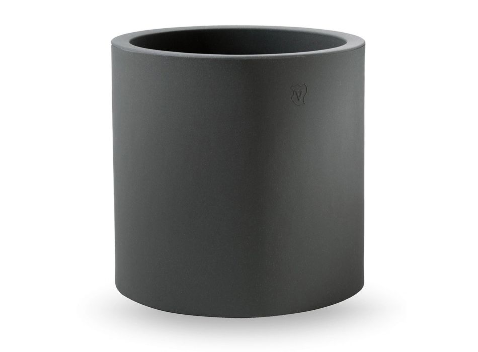 Dekorative Vase in zylindrischer Form aus Polyethylen Made in Italy - Tonello