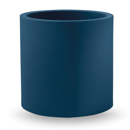 Dekorative Vase in zylindrischer Form aus Polyethylen Made in Italy - Tonello Viadurini