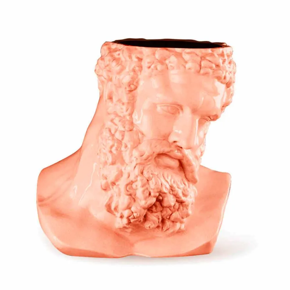 Handgemachte dekorative Vase aus farbiger Keramik Made in Italy - Maciste Viadurini