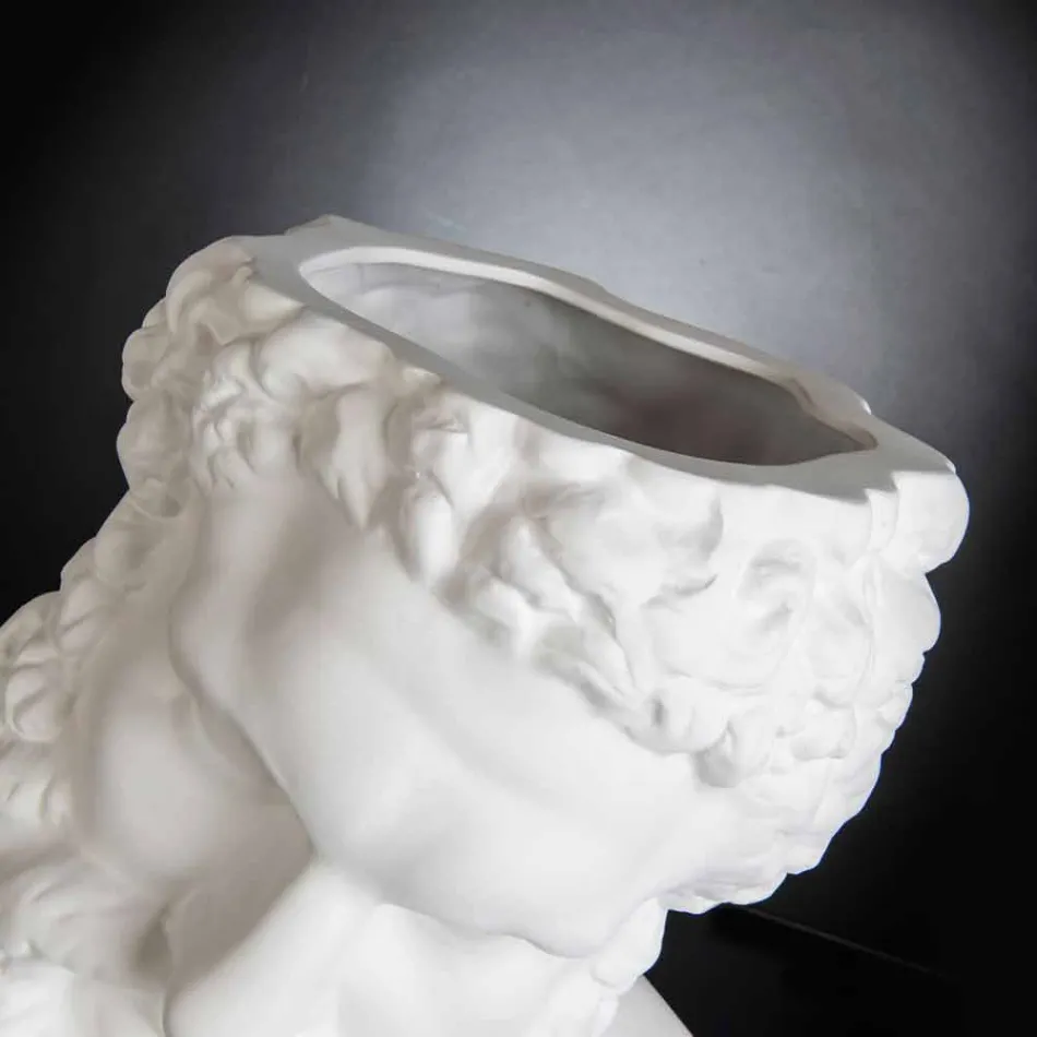 Handgemachte dekorative Vase aus farbiger Keramik Made in Italy - Maciste Viadurini