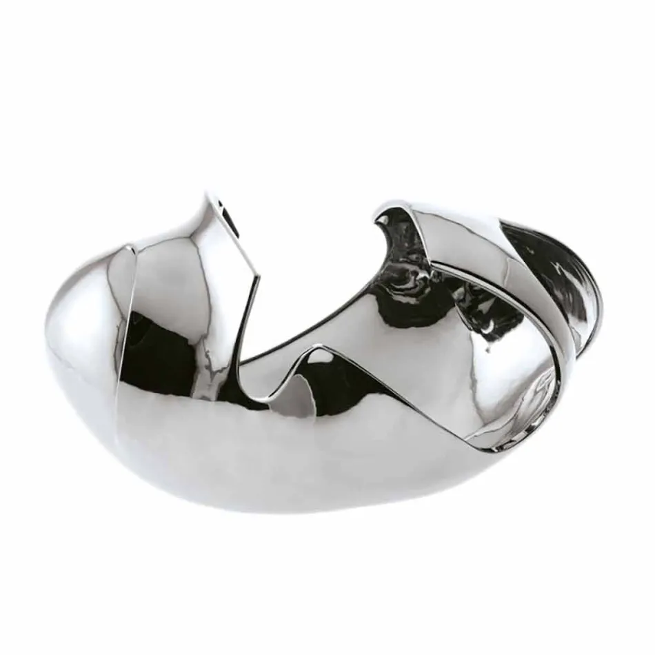 Dekorative Vase aus matt oder glasierter Keramik Made in Italy - Waves Viadurini