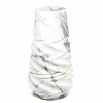 Arabesque Marble Design dekorative Vase Made in Italy - Brock Viadurini