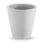 Runde dekorative Vase aus farbigem Polyethylen Made in Italy - Mengo Viadurini