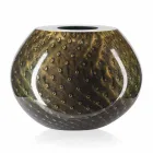 Dekorative Vase aus farbigem mundgeblasenem Muranoglas Made in Italy - Barletta Viadurini