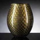 Dekorative Vase aus farbigem mundgeblasenem Muranoglas Made in Italy - Barletta Viadurini
