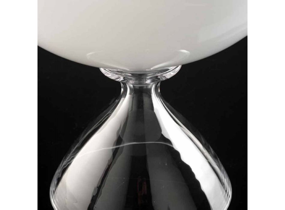 Dekorative Vase aus mundgeblasenem Glas, handgefertigt in Italien - Serena