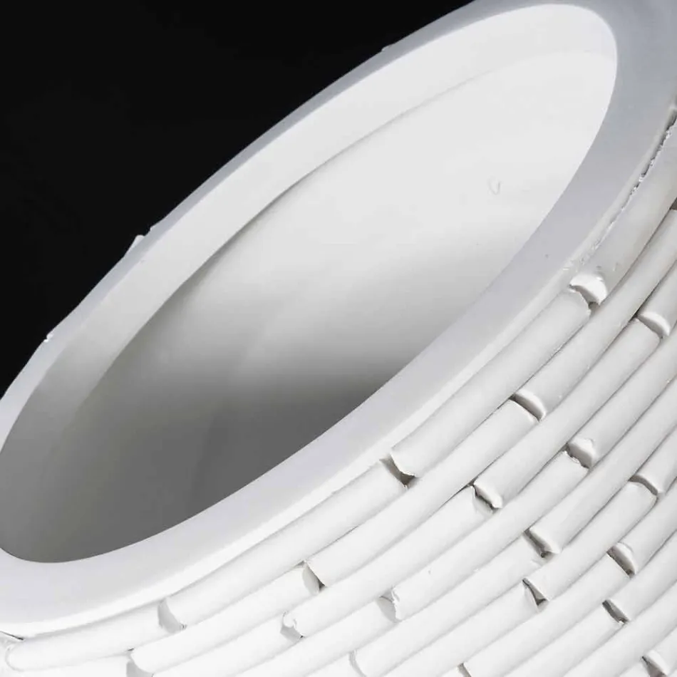 Dekorative Keramikvase für den Innenbereich, handgefertigt in Italien - Calisto Viadurini