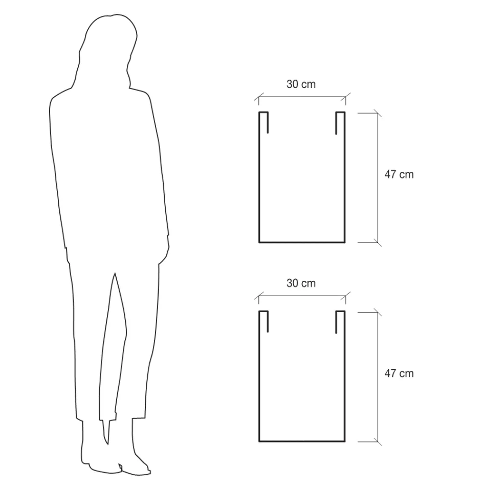 Gartentrenntopf aus farbigem Polyethylen Made in Italy - Maddison Viadurini