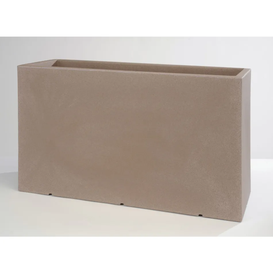 Gartentrenntopf aus farbigem Polyethylen Made in Italy - Maddison Viadurini