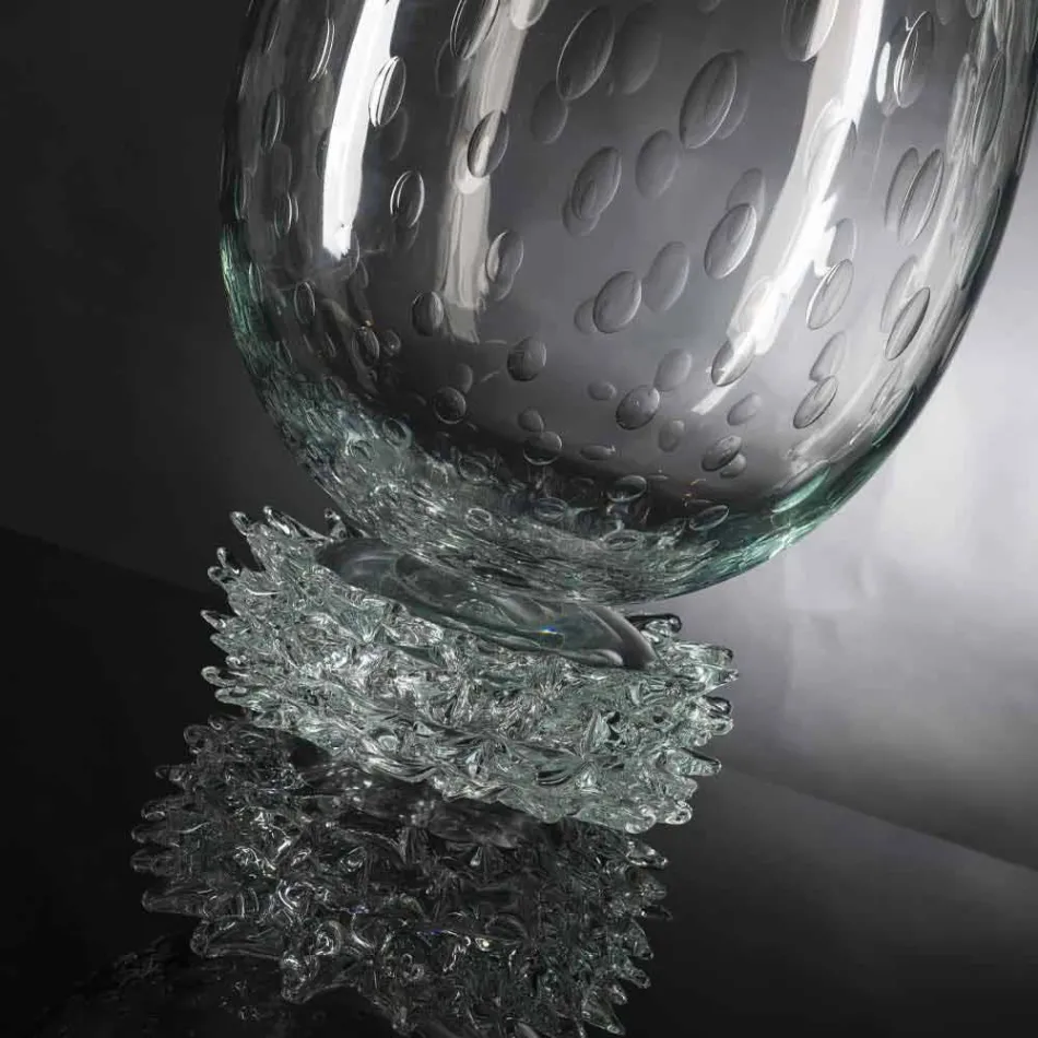 Elegante Innenvase aus Muranoglas Made in Italy - Copernicus Viadurini