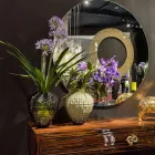 Elegante Glasvase für den Innenbereich Made in Italy - Clarabella Viadurini