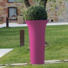 Runder Pflanzkübel aus Polyethylen Made in Italy - Tremont Viadurini