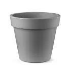 Große Außenvase aus Polyethylen, 4 Größen, Made in Italy - Emporium Viadurini