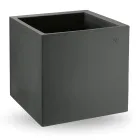 Vase in kubischer Form aus farbigem Polyethylen Made in Italy - Tonello Viadurini