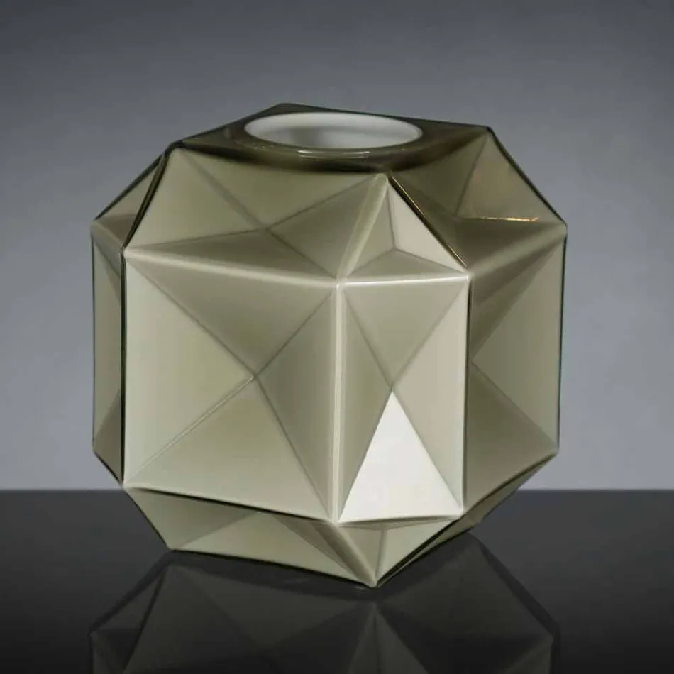 Moderne Glasvase für den Innenbereich, handgefertigt in Italien - Eagle Viadurini