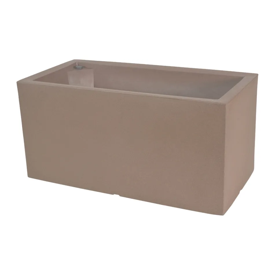 Topf oder farbiger Teiler für den Außenbereich 3 Dimensionen Made in Italy - Pflanzen Viadurini