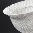 Dekorative Keramikvase für den Innenbereich, handgefertigt in Italien - Napoleon Viadurini