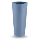 Runde Außenvase aus farbigem Polyethylen Made in Italy - Nippon Viadurini