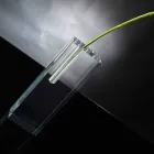 Moderne transparente Plexiglas Blumenvase Made in Italy - Unikat Viadurini