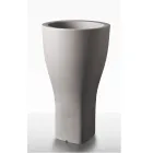 Runder farbiger Gartentopf aus Polyethylen Made in Italy - Tremont Viadurini