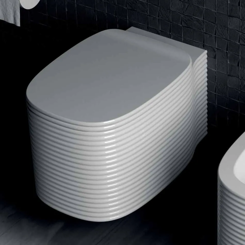 Hängende Keramikvase in modernem Design made in Italy, Hamlet Viadurini