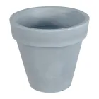 Runde farbige Gartenvase oder mit Beleuchtung Made in Italy - Avanas Viadurini