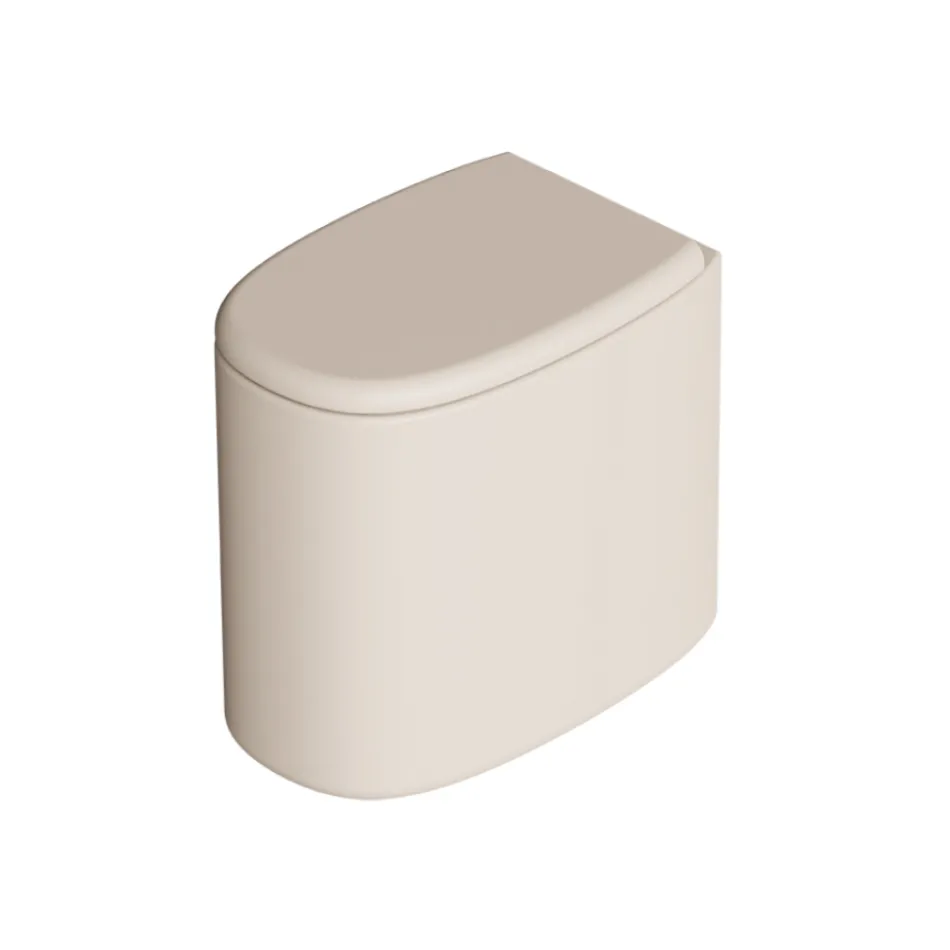 Stand-WC aus Keramik in verschiedenen Farben, Made in Italy - Girl Viadurini