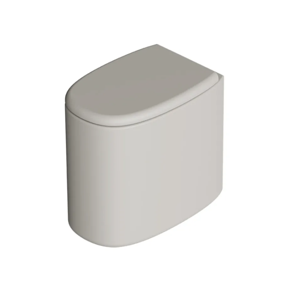 Stand-WC aus Keramik in verschiedenen Farben, Made in Italy - Girl Viadurini