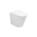 Randloses Stand-WC mit Soft-Close-Sitz in weißer Keramik – Juniper  