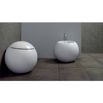 Vase Design WC Jar Hergestellt in Italien in Keramik Fanna
